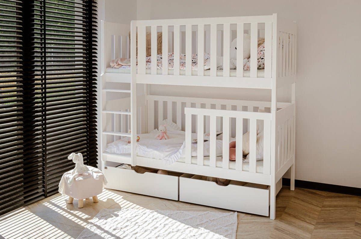 SCANDINAVIAN STORIES by MARTON - Vendita all'ingrosso Letto - Bambini e neonati - Letto a castello Damon / 2 letti singoli 90 x 200 cm con contenitori13