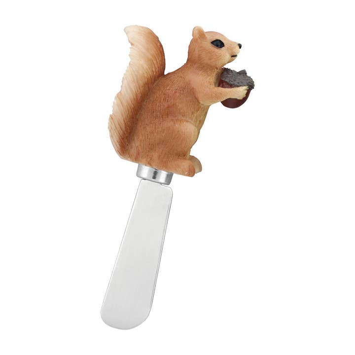 Supreme Housewares - Wholesale Cheese Spreader - Squirrels Polyresin Cheese Spreader3