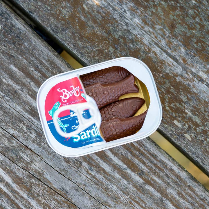 Bixby Chocolate - Wholesale Chocolate - Milk Chocolate Sardines 4