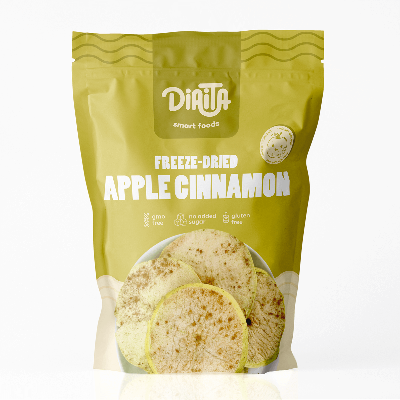 Diaita - Wholesale Dried/Dehydrated Fruit - Freeze-Dried Apple And Cinnamon Snack0
