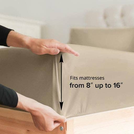 CGK Unlimited - Wholesale Sheet Set - Cotton 1000 Thread Count 4 Piece Sheet Set6