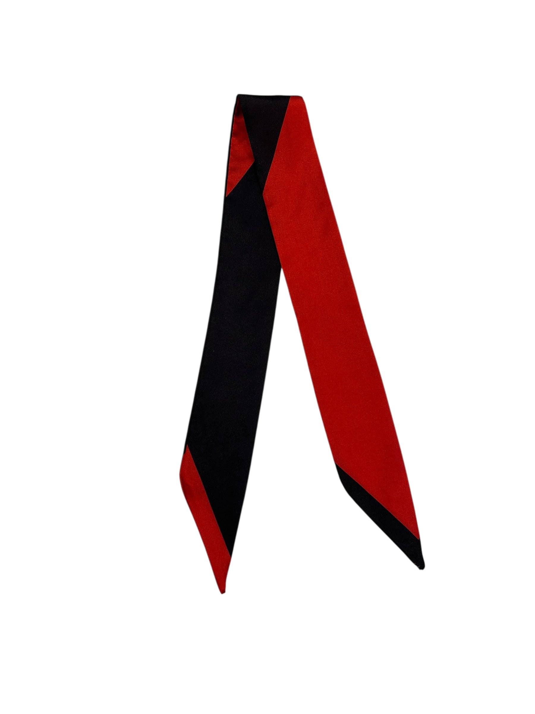 Camel Threads - Wholesale Scarf - Women's - Twilly Scarf (RED/BLACK)