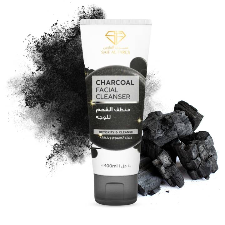 Charcoal Facial Cleanser 100 ML for wholesale by SAIF AL FARES