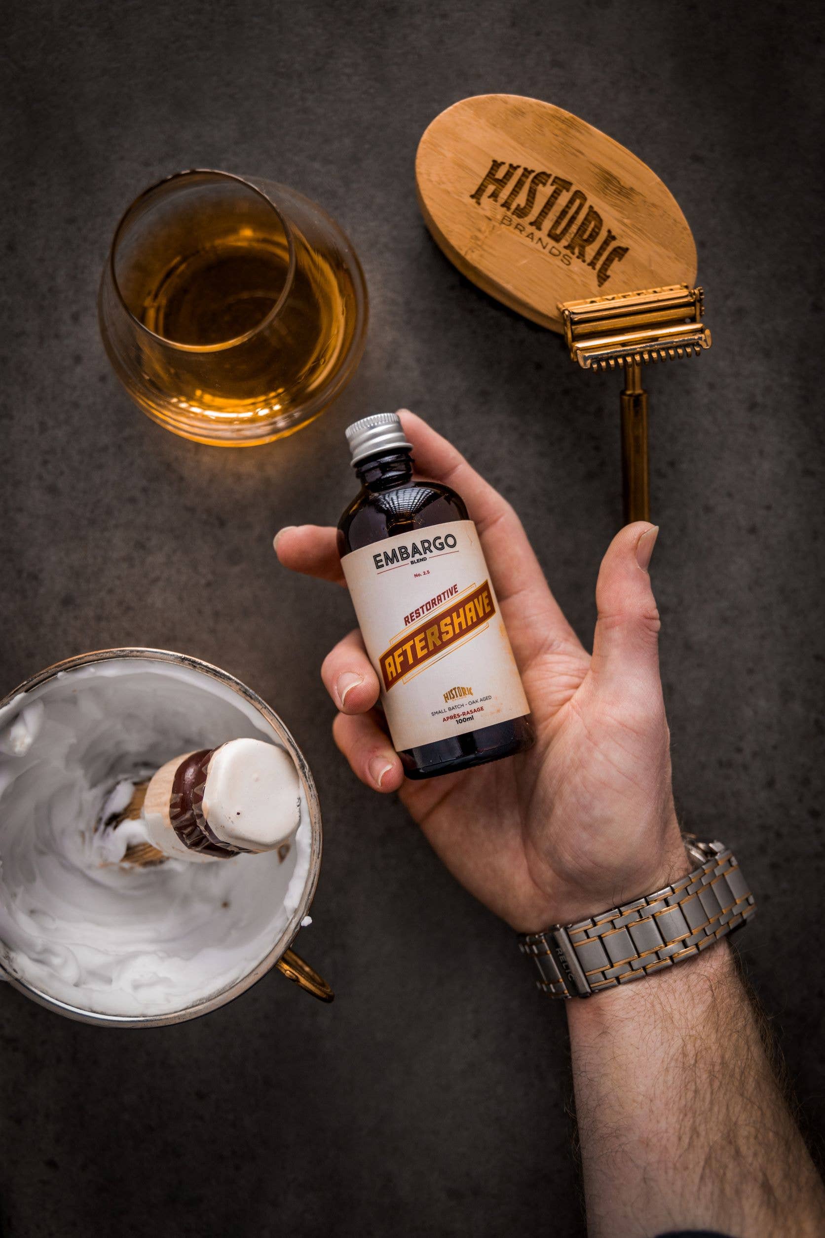 Historic Brands - Vente Après-rasage – homme - After Shave Splash | Embargo Blend No.2.53