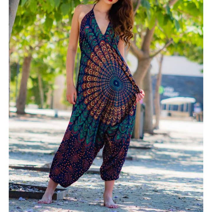 Foutaz LLC - Wholesale Jumpsuit - Women's - One Size Romper, Bohemian clothing, Boho Jumpsuit1