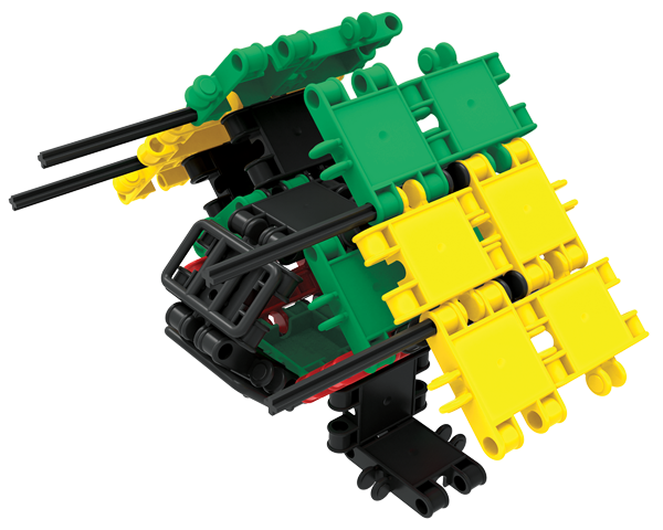 CLICS NV - Wholesale Building Set - Kids - Clics Drum 10 in 1 - made from recycled material10