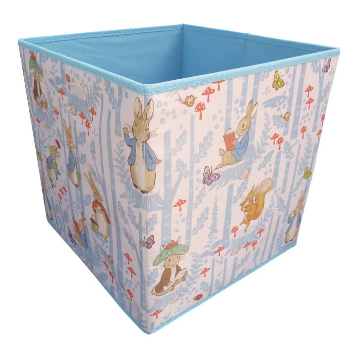 Robert Frederick Ltd – wholesale Storage Bin – Peter Rabbit Fabric Storage Cubes – Pack of Two