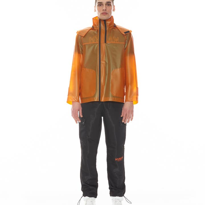 IMPERMÉABLE HVMAN EN FLAMMES pour la vente par Cult of Individuality