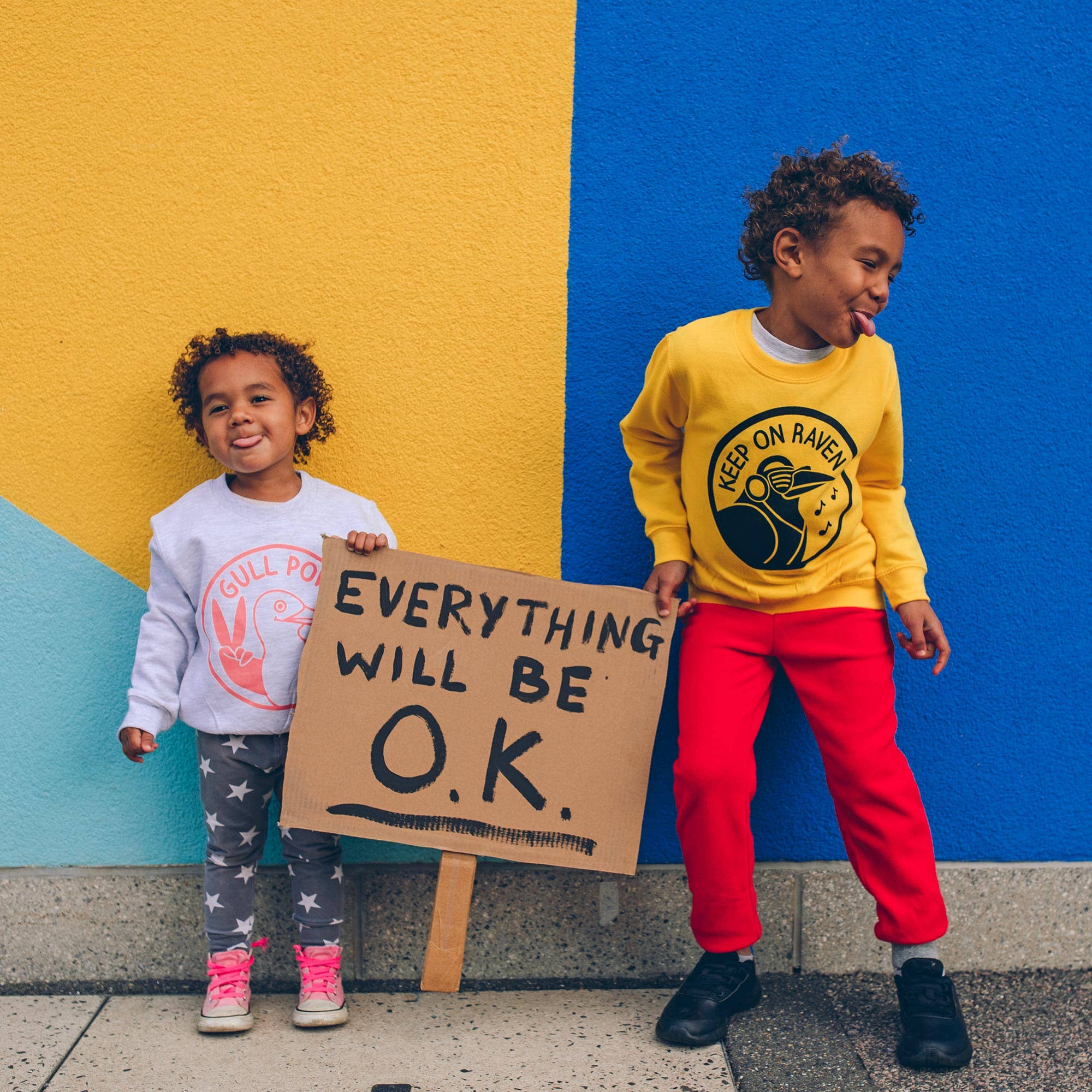 hello DODO - Wholesale Sweatshirt - Kids - Keep On Raven Kids Sweatshirt0