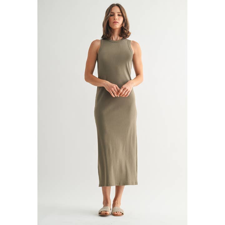 GEBREIDE MOUWLOZE JURK voor wholesale door FUN2FUN