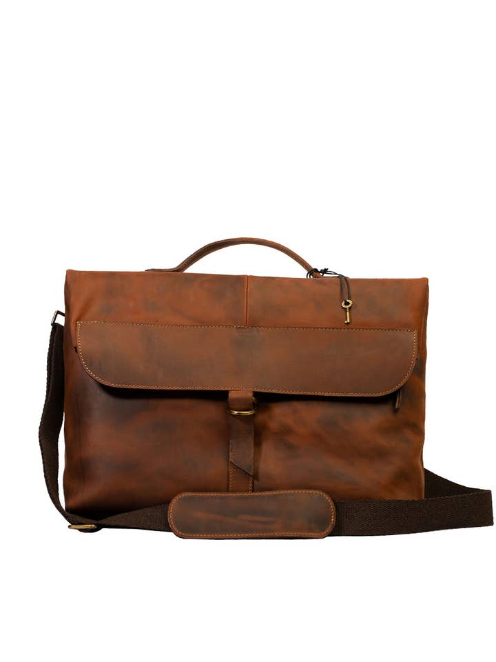 Lone Deer Leather Messenger Bag for wholesale by Lone Deer Leather