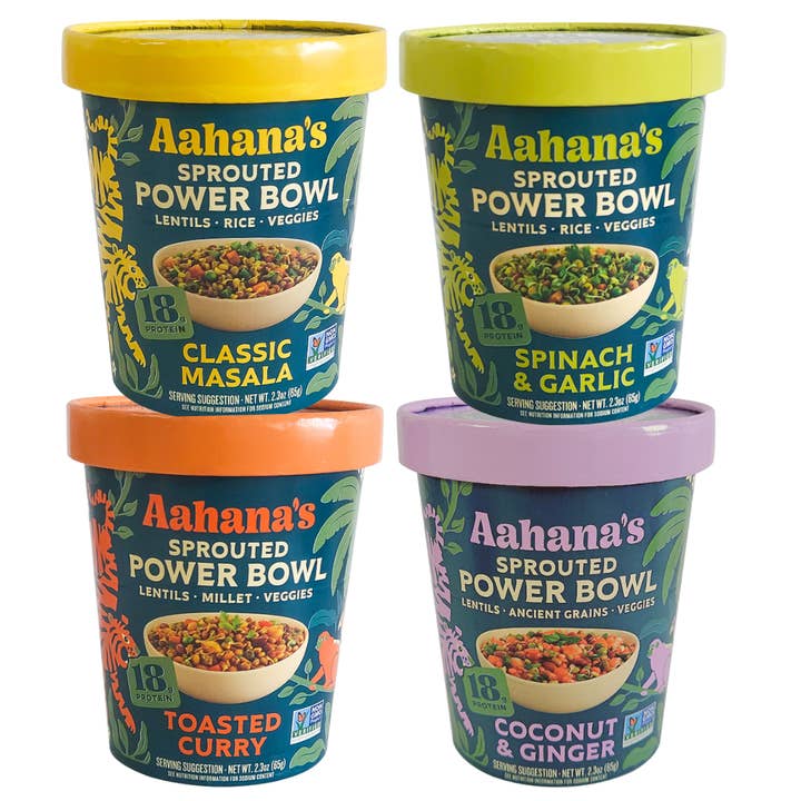 Aahana’s Sprouted Power Bowls Plant-Based, Gluten-Free Bowls and other Purchase Wholesale black beans organic. Free Returns & Net 60 Terms on Faire trending on Faire.