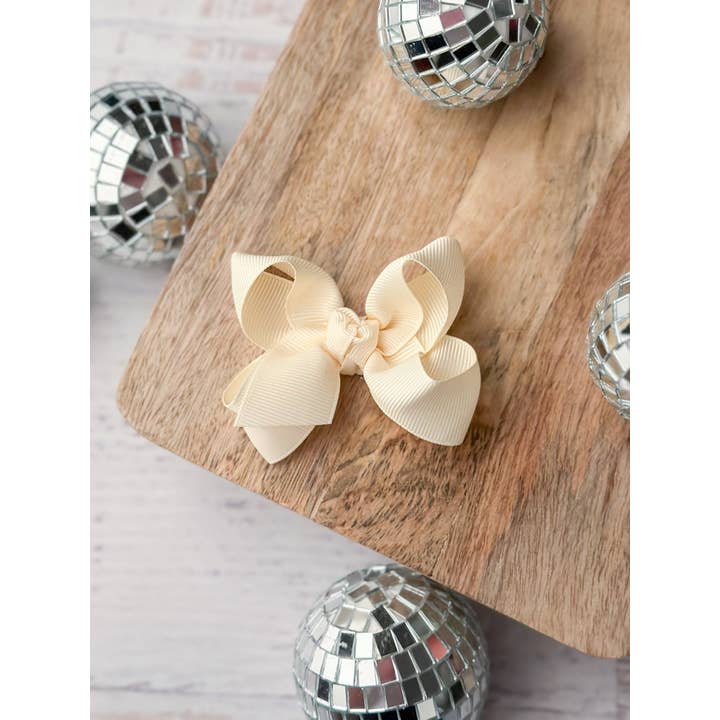 The Hair Bow Company - Wholesale Hair Bow - Kids - Original Grosgrain Hair Bow - Alligator Clip - 3"4