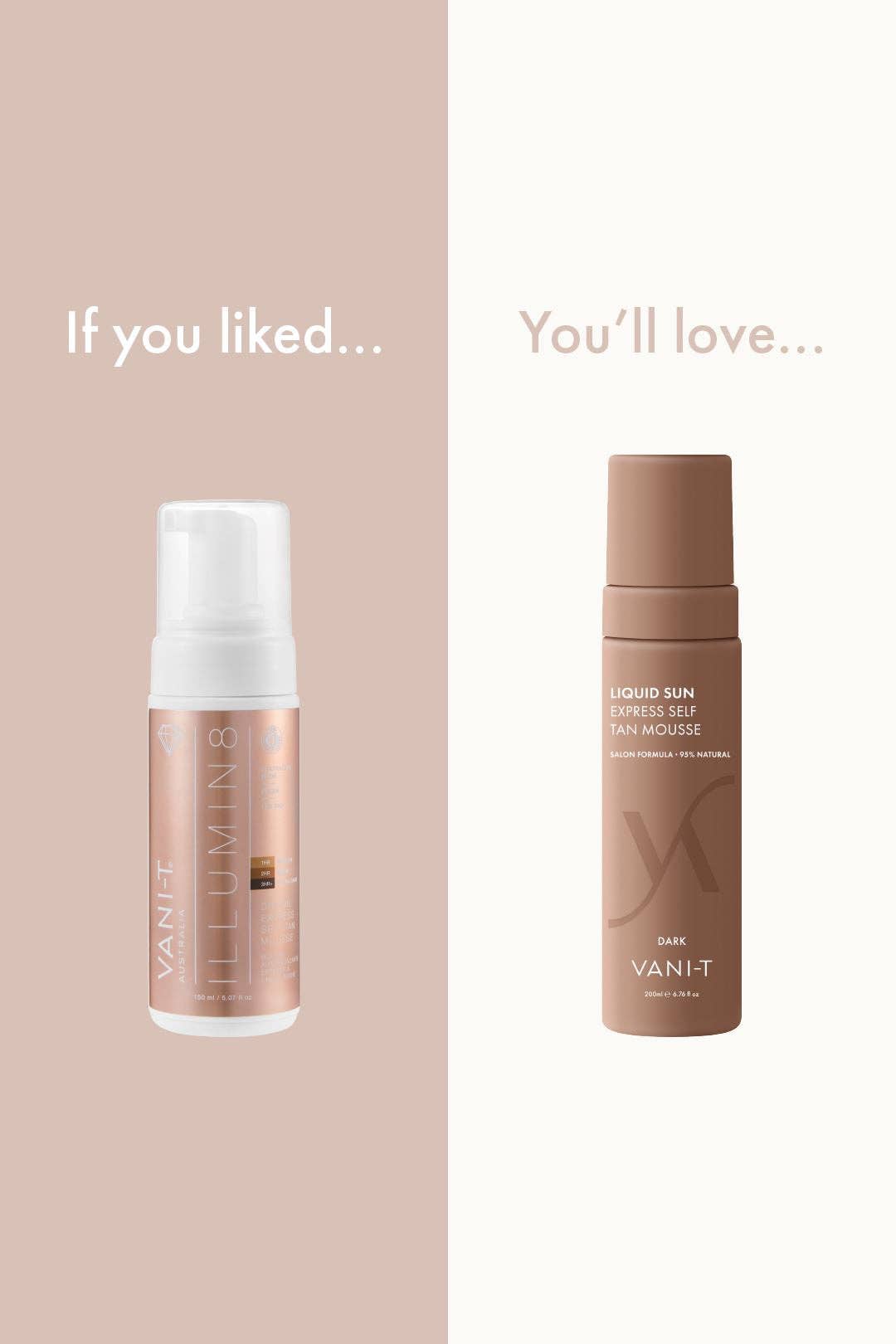 VANI-T - Vendita all'ingrosso Autoabbronzanti - Liquid Sun® Express Mousse Autoabbronzante - Scuro13