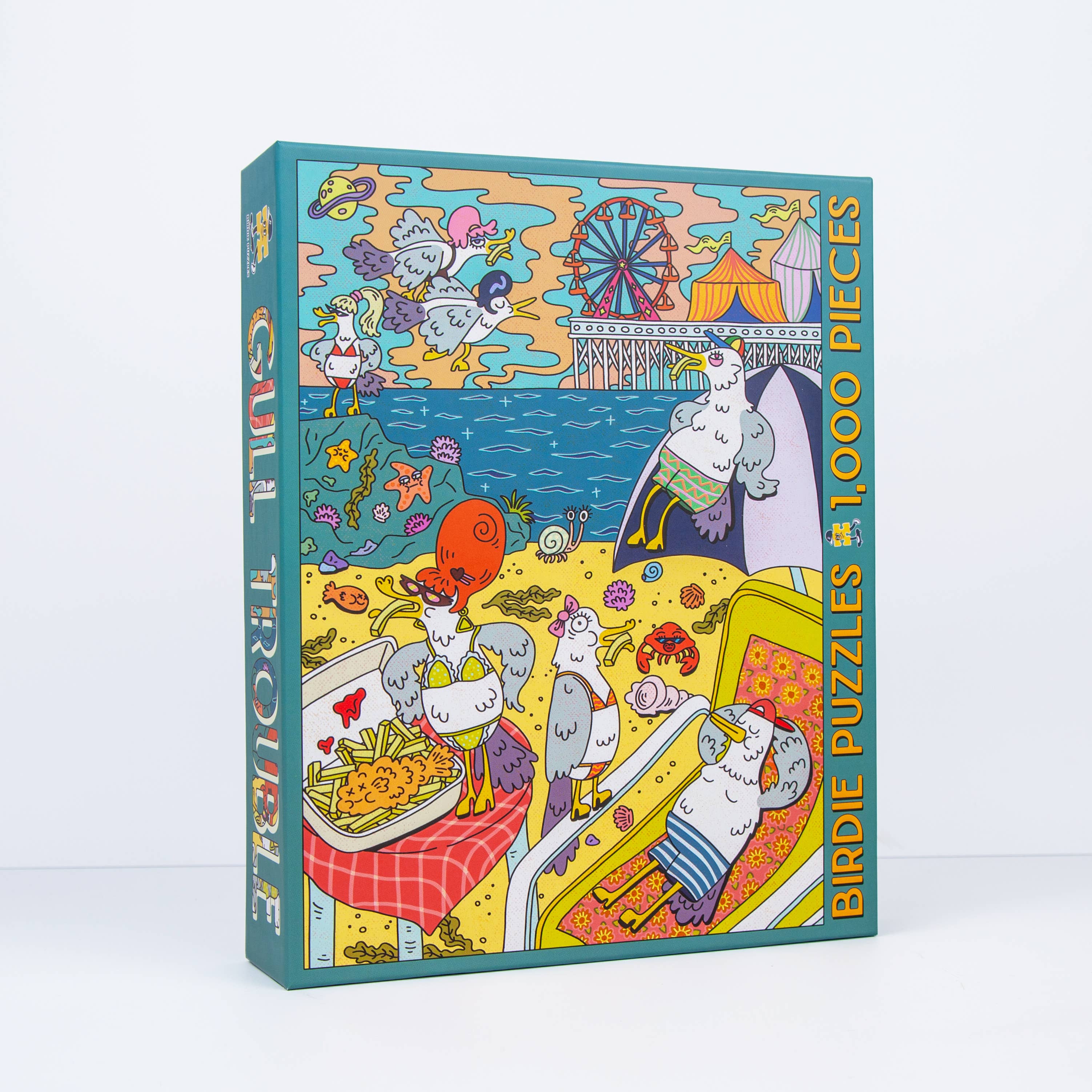 Birdie Puzzles - Venta al por mayor Puzle - Adultos - Problemas con Gaviotas | Rompecabezas de 1,000 Piezas1