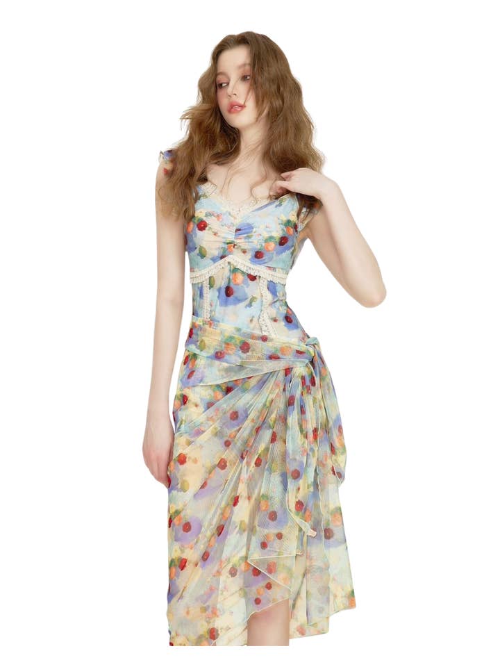 Multi Colored Sunberry Bloom Mommy & Me Set for wholesale on Faire16