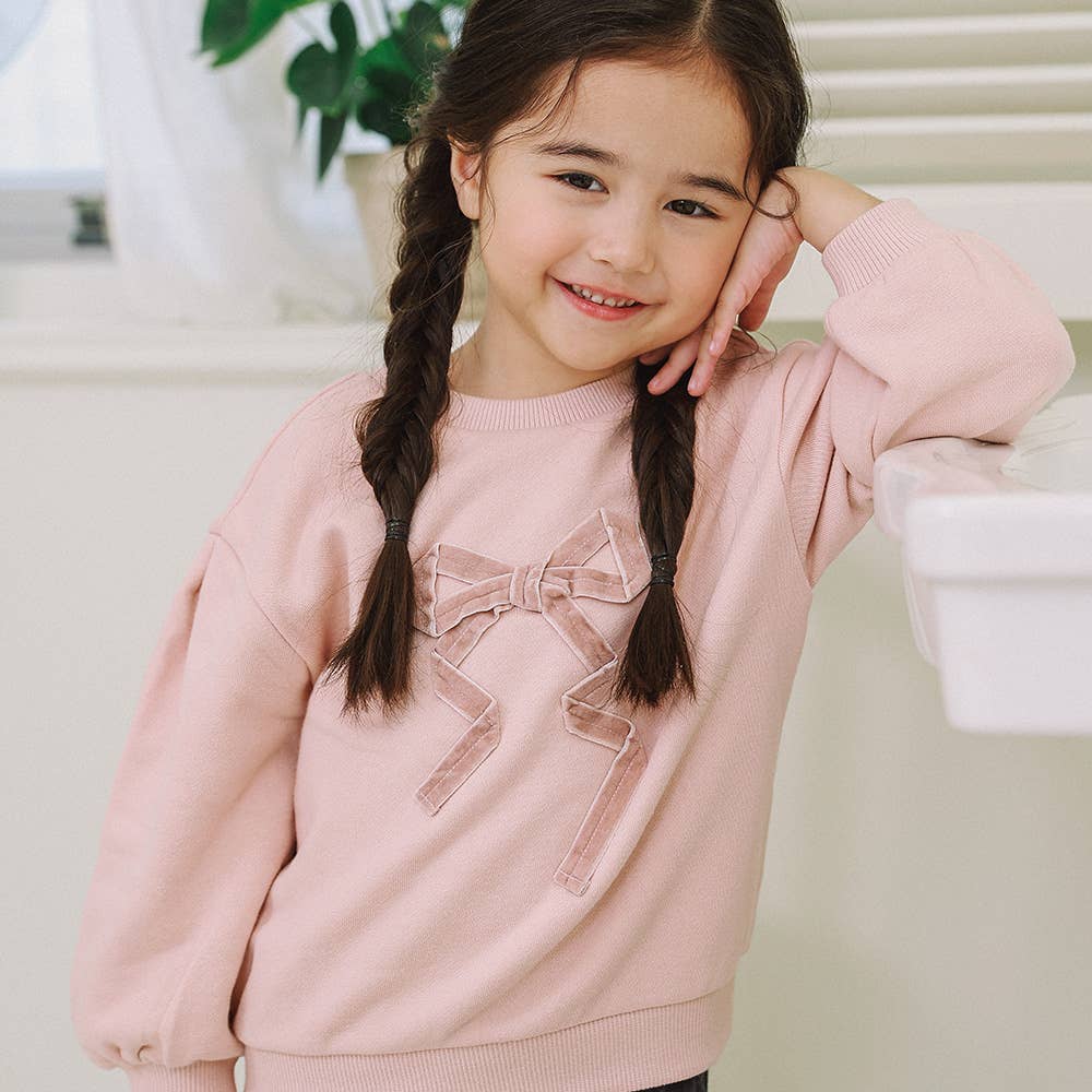 ToTo Heros - Wholesale Sweatshirt - Kids - Roti Ribbon Detail Sweatshirt3