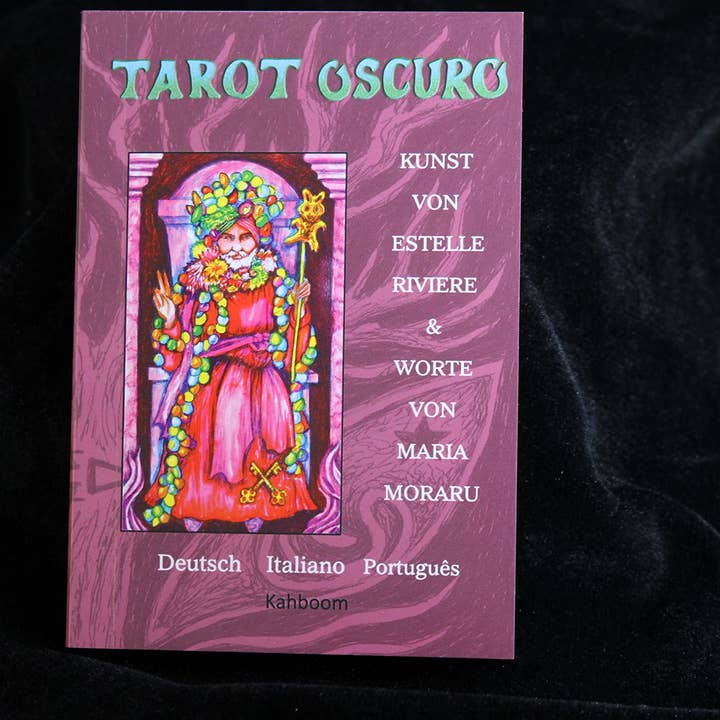 SCB – Cartas de tarô por atacado – Tarô Oscuro: Versão em Alemão, Italiano e Português3