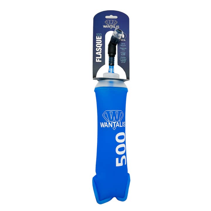 Wantalis Sport - Wholesale Water Bottle - 500ml Running Flask with Adjustable Straw and Valve6