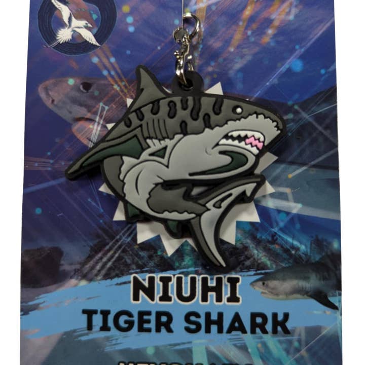 Advance Wildlife Education LLC - Wholesale Keychain – Unisex - Tiger Shark Keychain