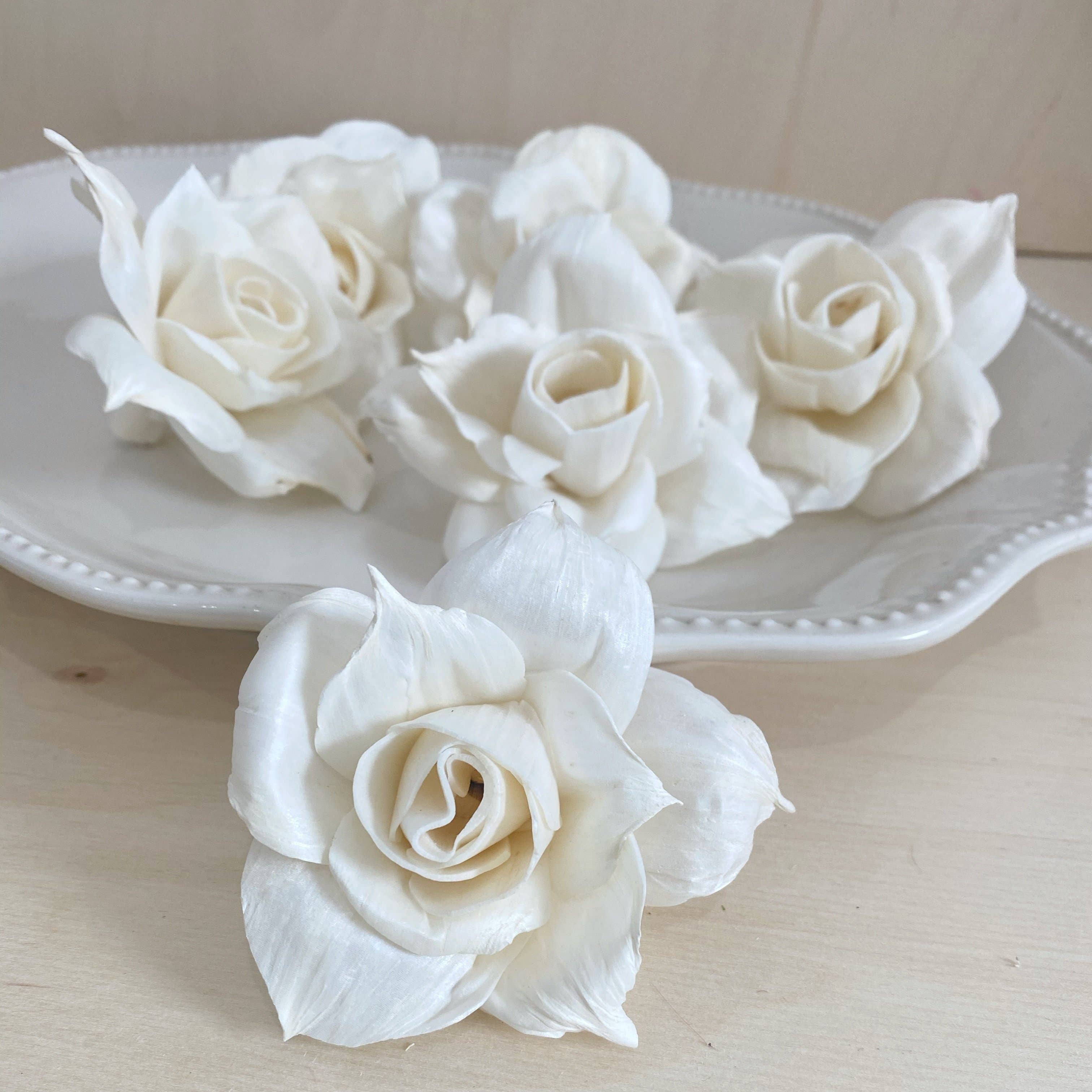 Oh You're Lovely - Wholesale Artificial Flowers - La Fleur™ (sola wood flower) - Set of 6 - 3 inch2