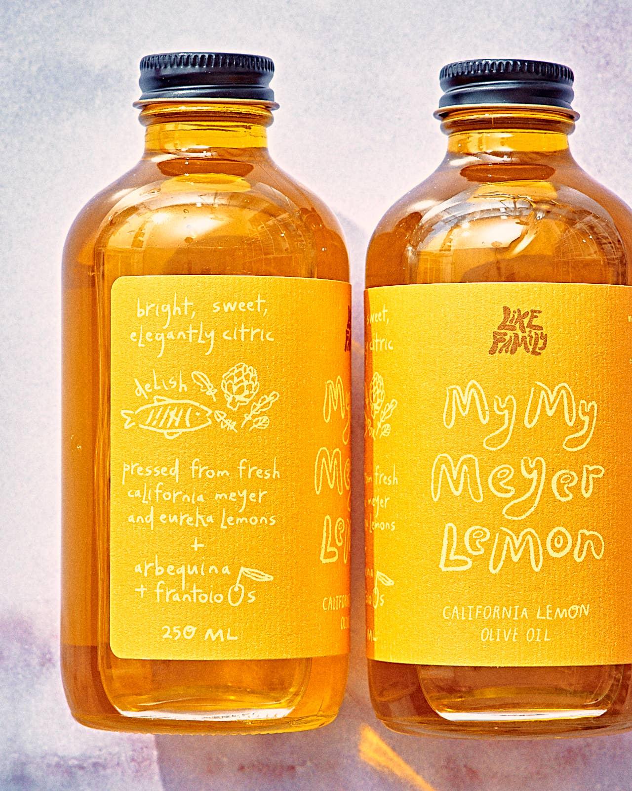 Like Family - Wholesale Olive Oil - My My Meyer Lemon 3