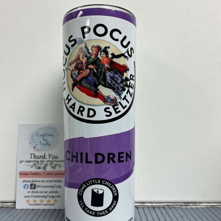 Hocus Pocus - 20oz Stainless Steel Tumbler for wholesale by Creations by Trudy