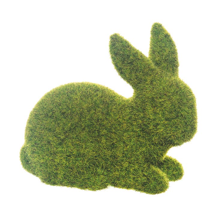 C&F Home - Wholesale Decorative Figurine - Easter Flocked Bunny Decorative Figurine0