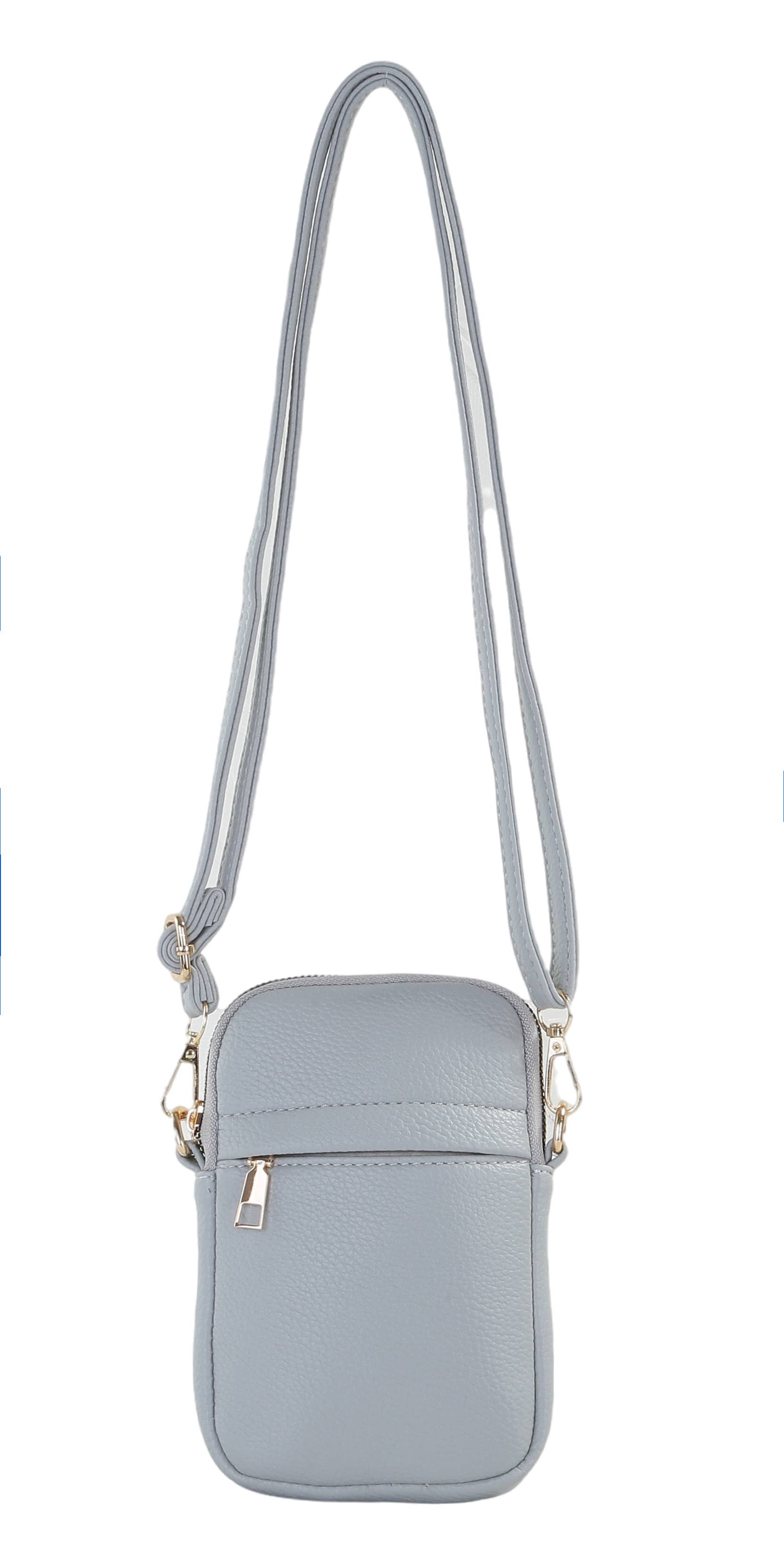 Papaya Fashion Ltd – wholesale Cellophane bag – TC2010-Zip Pocket Front Crossbody Phone Bag1