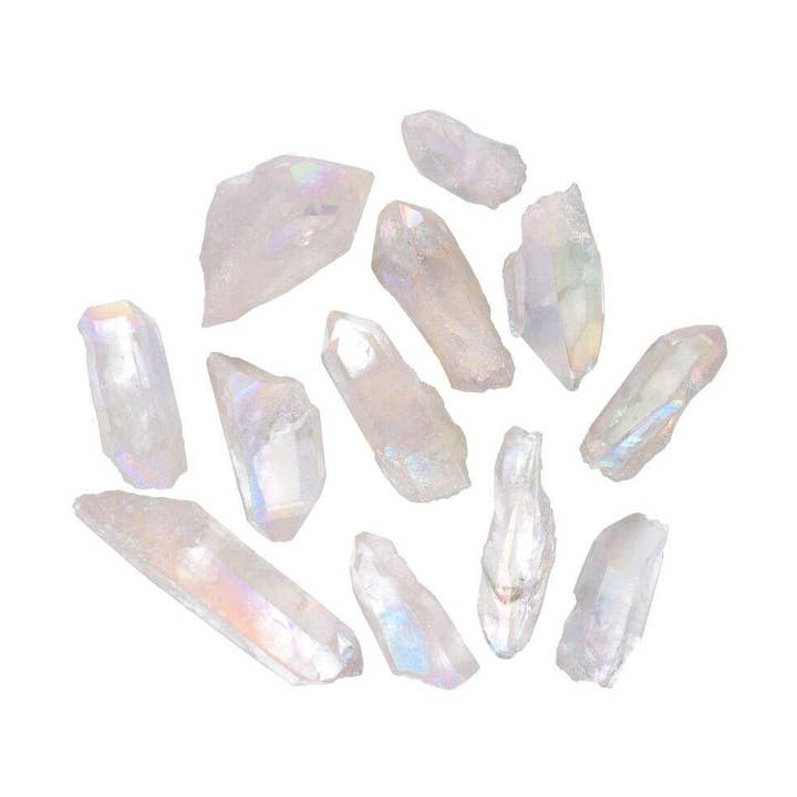 Vives de la Cortada S.L - Wholesale Spiritual Stone/Crystal - Raw White Aqua Aura Points0