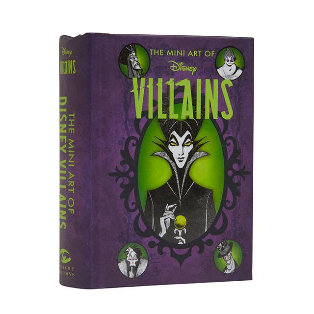 Insight Editions - #1 Pop Culture Publisher - Wholesale Display Book - Disney: The Mini Art of Disney Villains