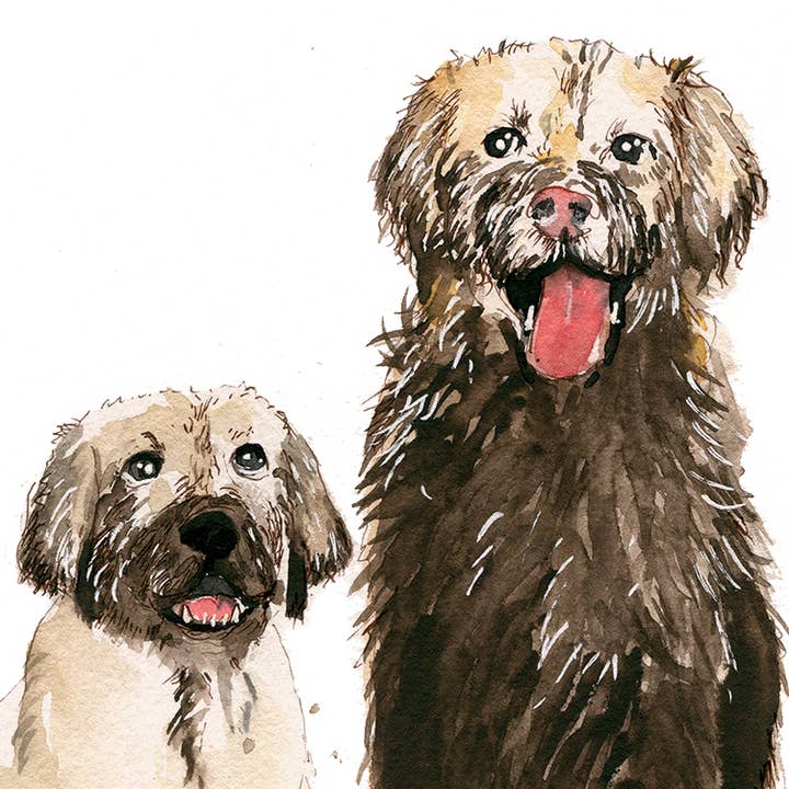 Liyana Studio – Großhandel Muttertagskarten – Mudder Day Dogs — Lustige Muttertagskarte4