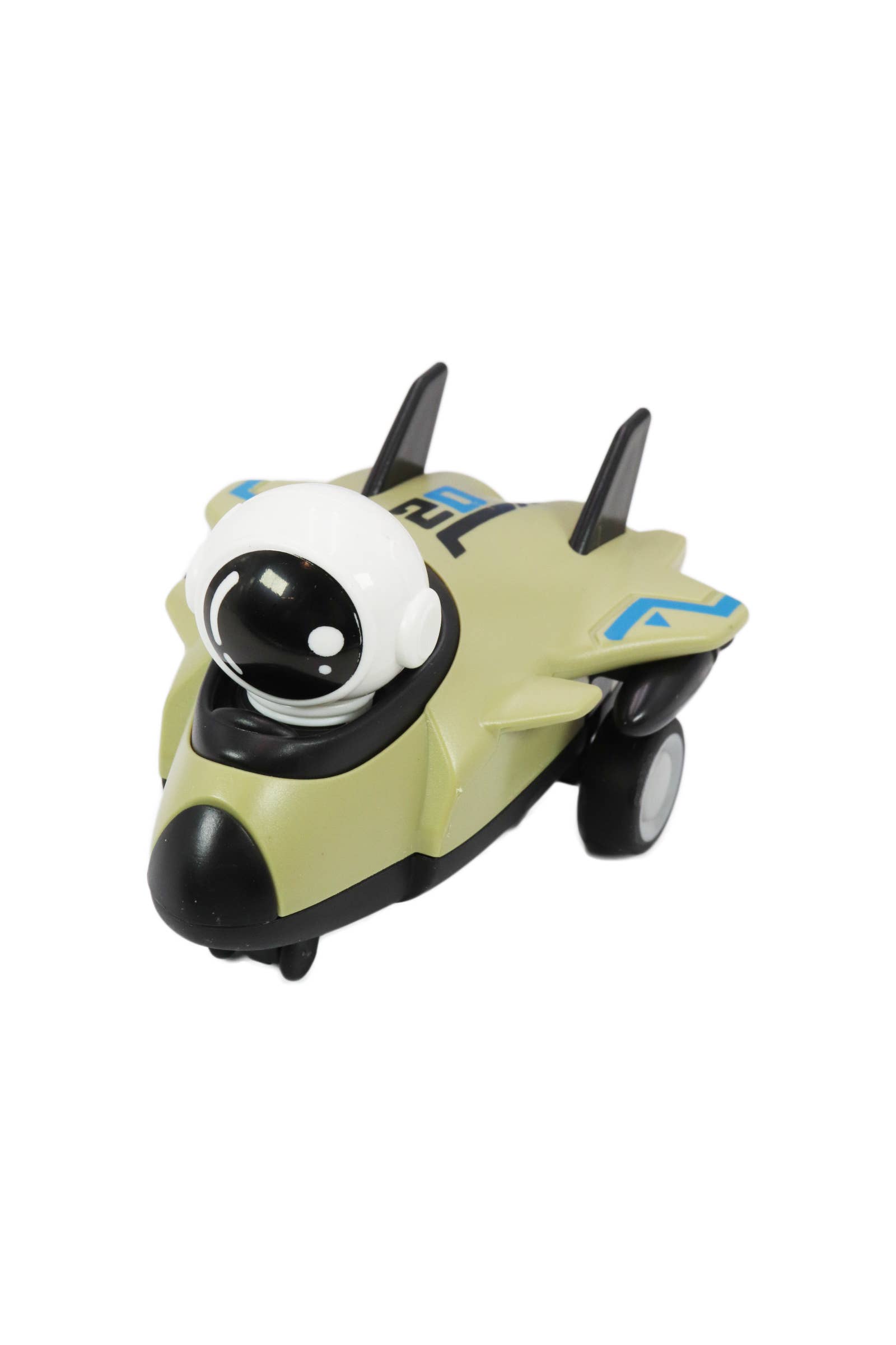 Cap Zone - Wholesale Wind-Up Toy - Kids - Kids Outer Space Jet Plane Wind-Up Toy - 12 pcs8