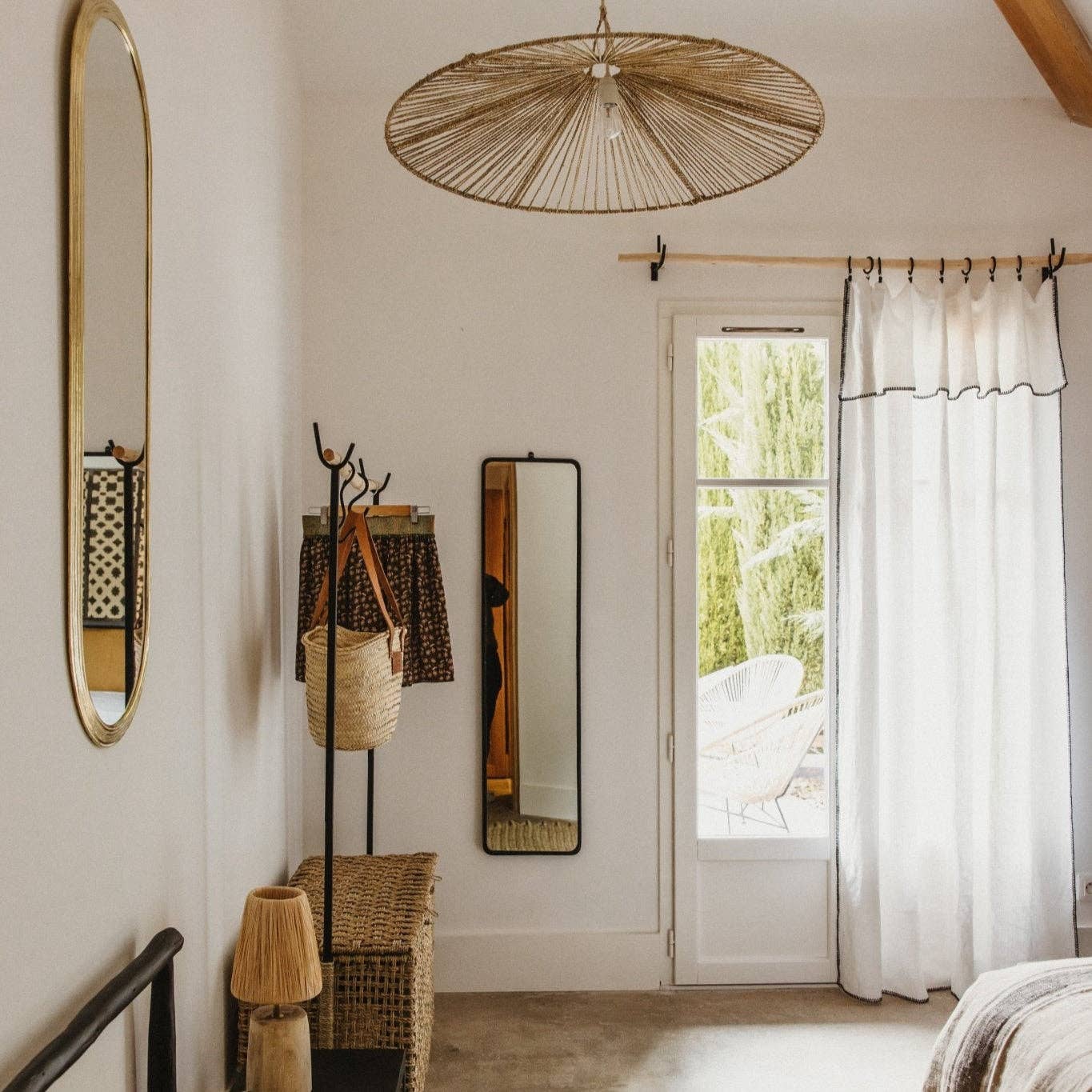 COSYDAR-DECO - Wholesale Curtain Rod - COSYCHIC curtain rod 100cm - with 2 wall brackets2