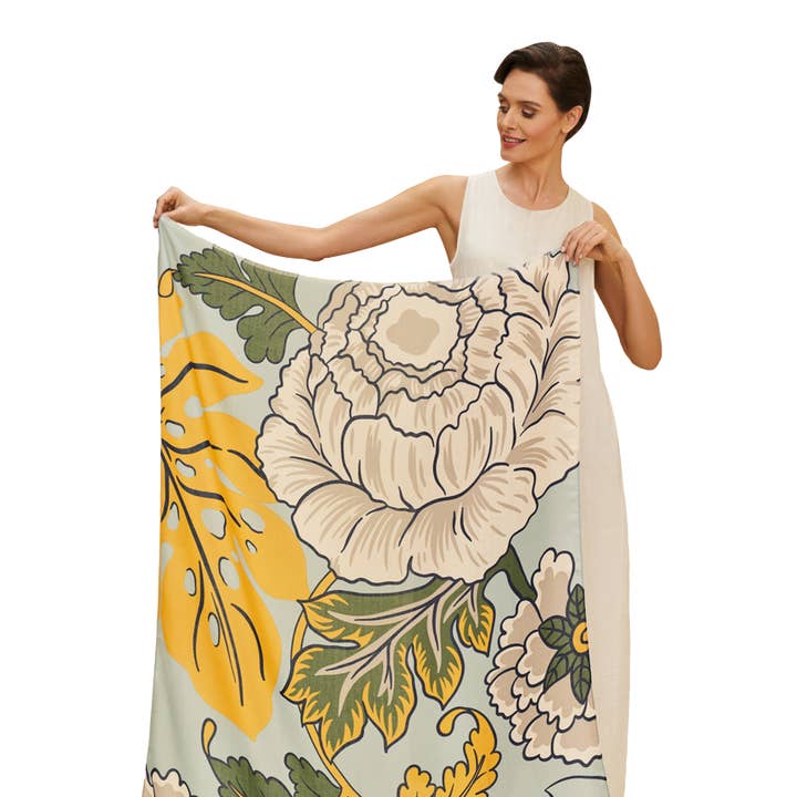 Printed Wild Floral Scarf for wholesale by Powder Design - Europe