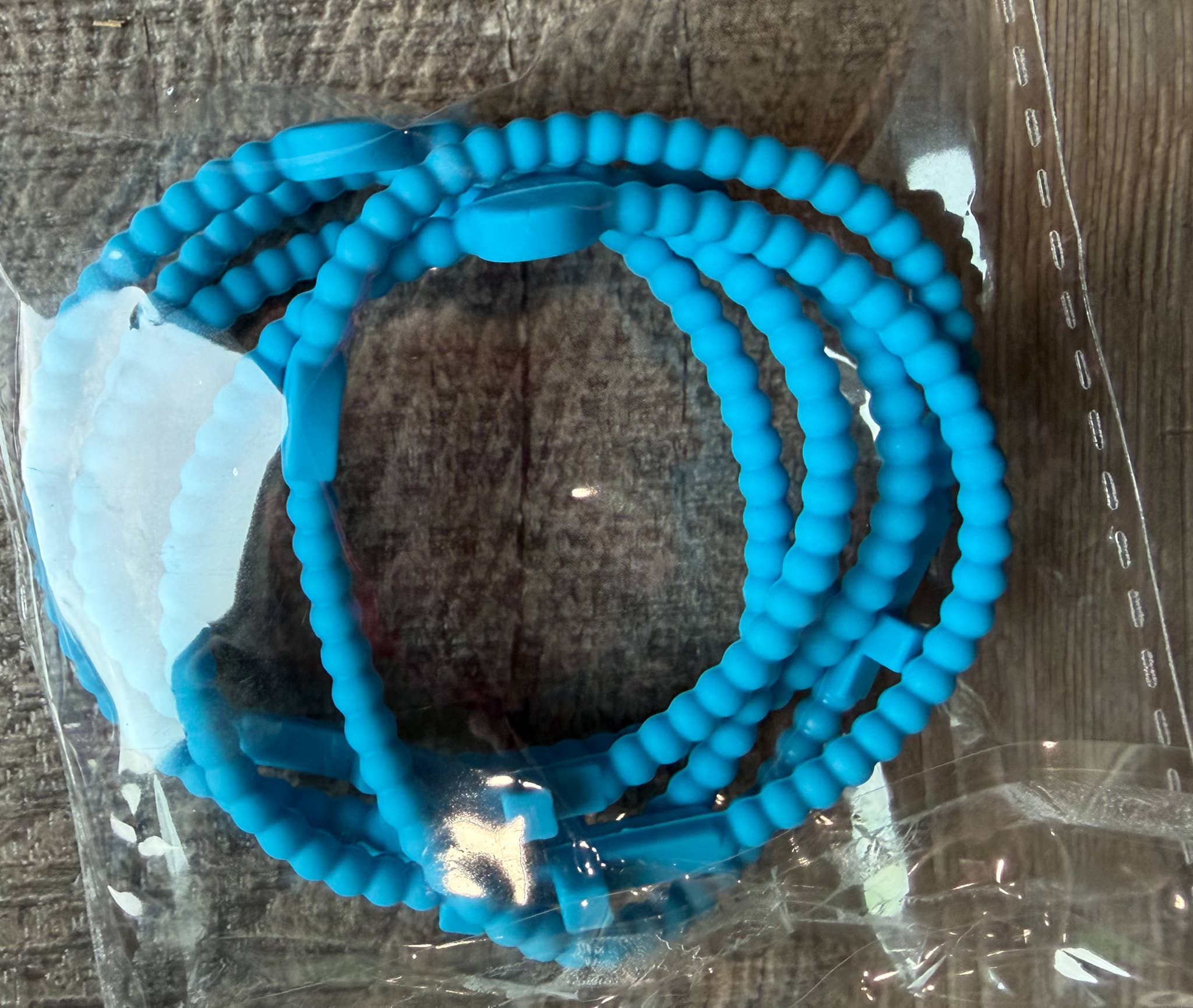 JILLIAN INK LLC - Wholesale Jewelry Set - Silicone Cross Bracelet Set of 521