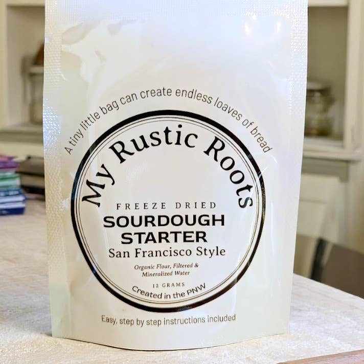 My Rustic Roots - Wholesale Bread Mix - Sourdough Starter | Freeze Dried | San Francisco Style 12gm