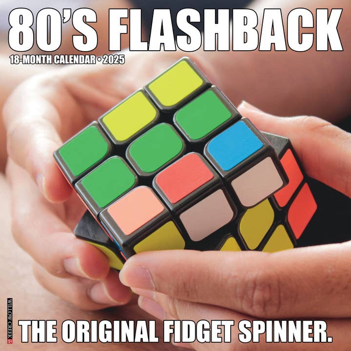 Willow Creek Press & Gifts - Wholesale Calendar - 80's Flashback 2025 Wall Calendar