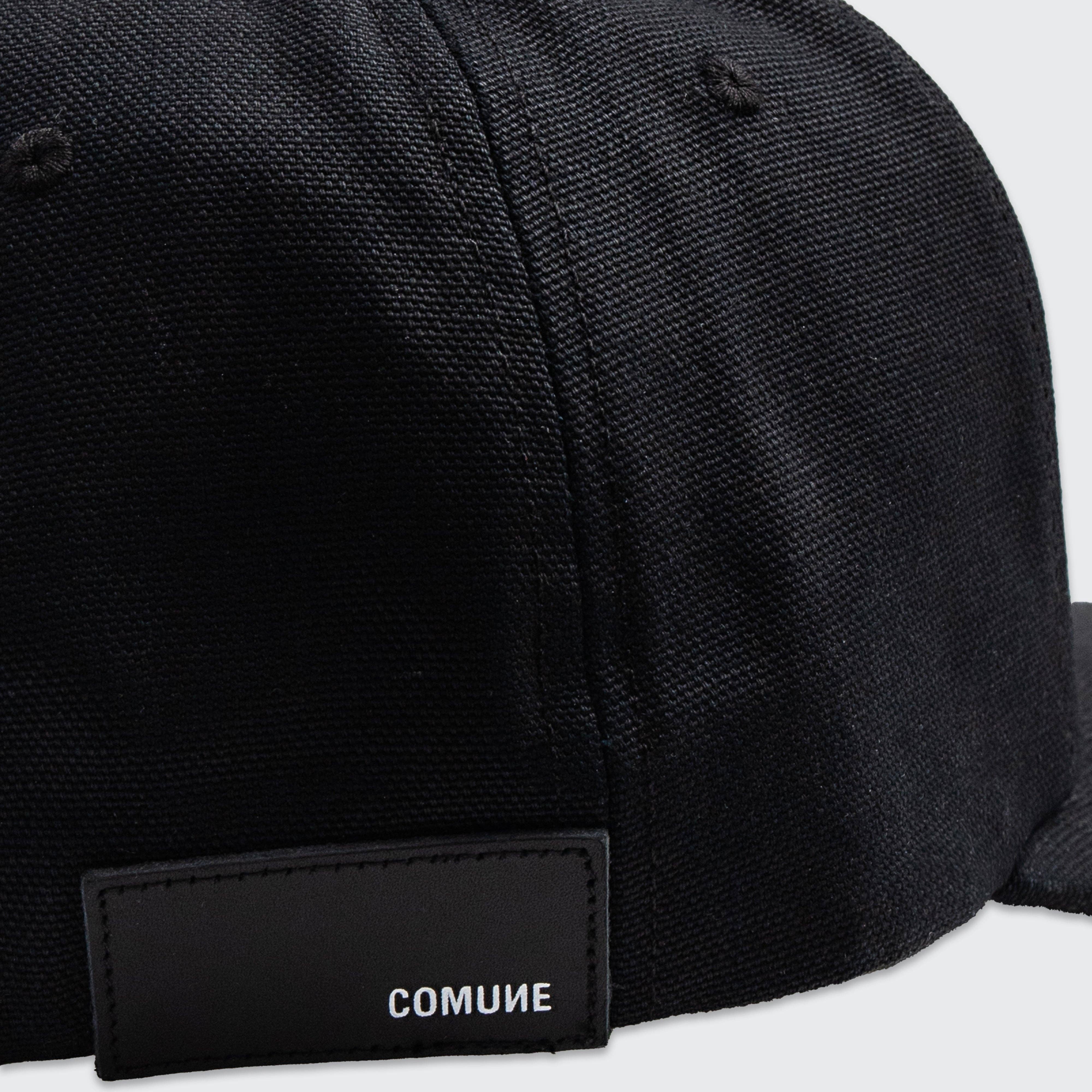 COMUNE - Wholesale Baseball Cap - Unisex - LOGO CLASSIC CAP | Black3
