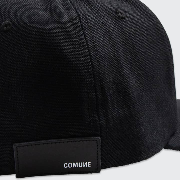 COMUNE - Wholesale Baseball Cap - Unisex - LOGO CLASSIC CAP | Black3
