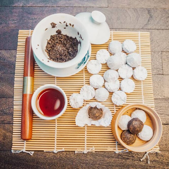 Western Immortal - Wholesale Loose Tea - Organic Tuo cha4