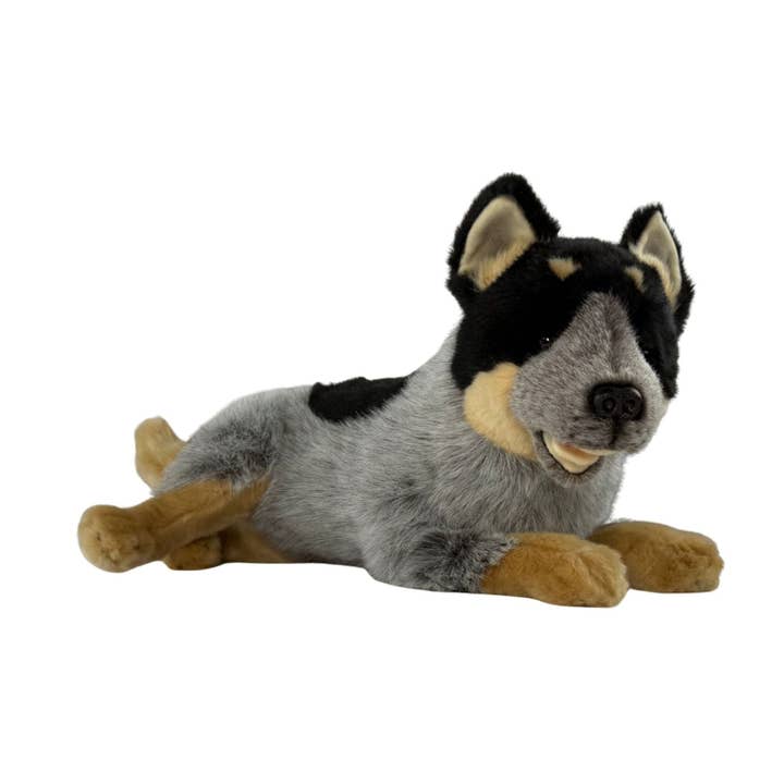 Gallagher - Cattle Dog - 35cm lying for wholesale by Bocchetta Plush Toys
