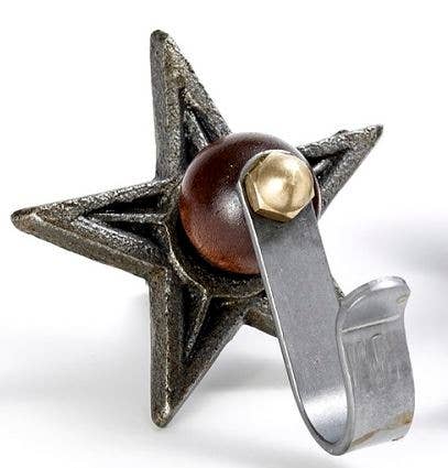 Tucker-Jones House Inc - Wholesale Wall Hook - Hang Ups Decorative Wall Hook - Star & Rosette1