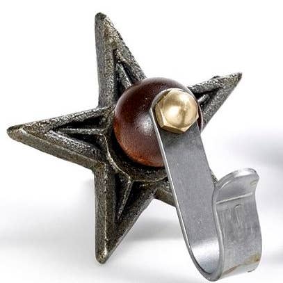 Tucker-Jones House Inc - Wholesale Wall Hook - Hang Ups Decorative Wall Hook - Star & Rosette1