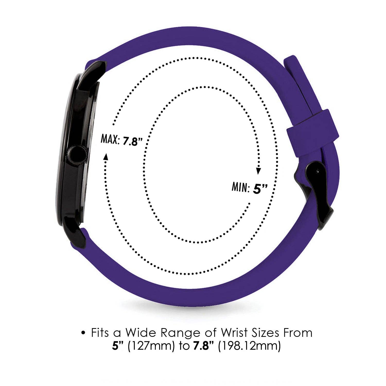 Speidel - Wholesale Wrist Watch - Unisex - Black Dial Original Scrub Watch™50