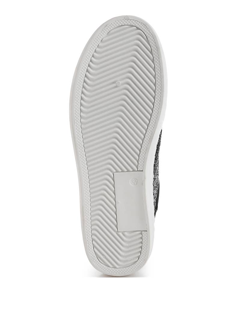 Rag Company - Vente Baskets tendance – femme - Espadrilles en similicuir à paillettes Cosmolight11