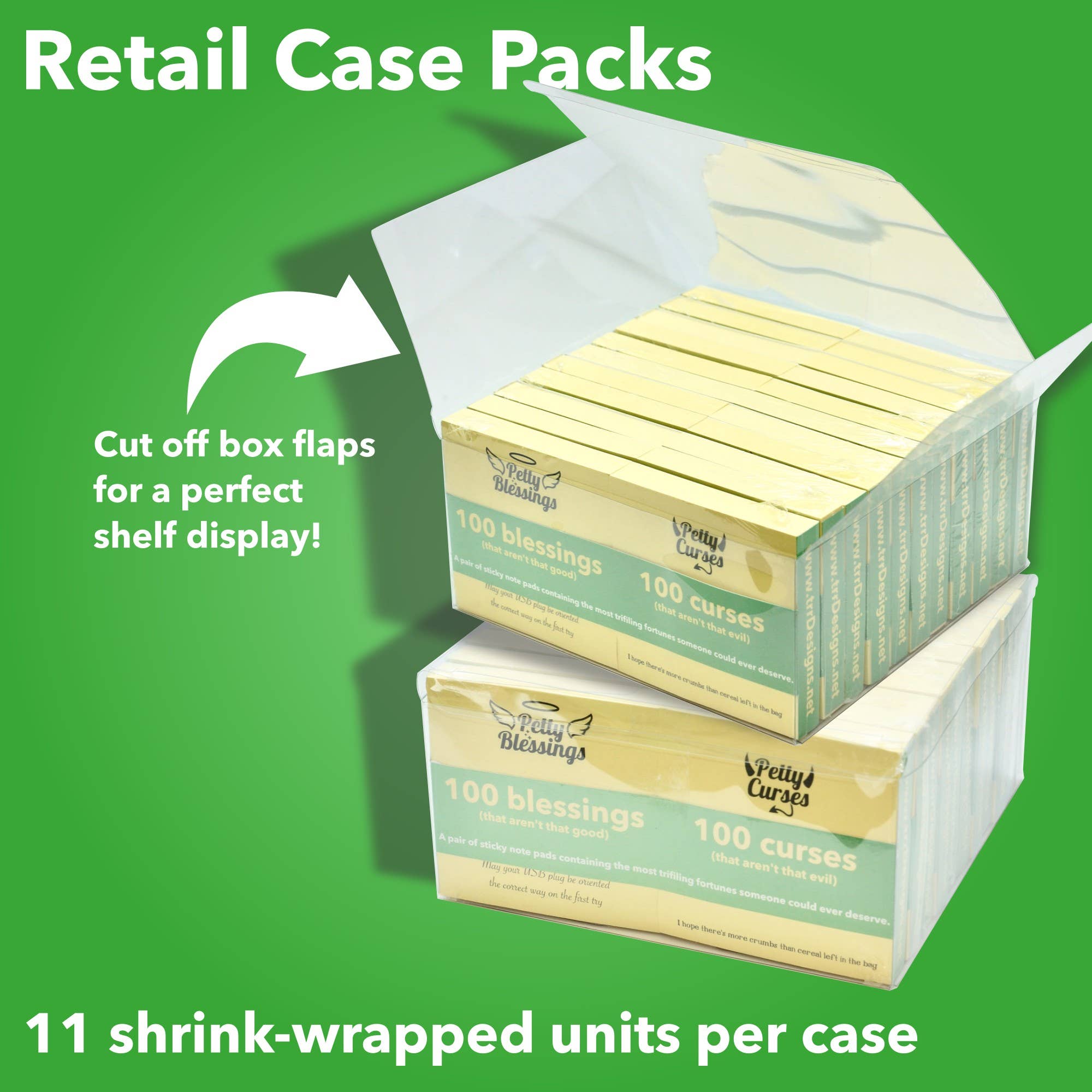 TRR Designs - Wholesale Sticky Notes - Funny Sticky Notes, Petty Blessings and Petty Curses5