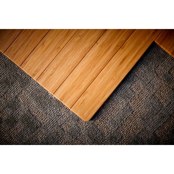 Anji Mountain - Wholesale Chair/Sofa Slipcover - 44" x 52" Standard Bamboo Chair Mat with lip