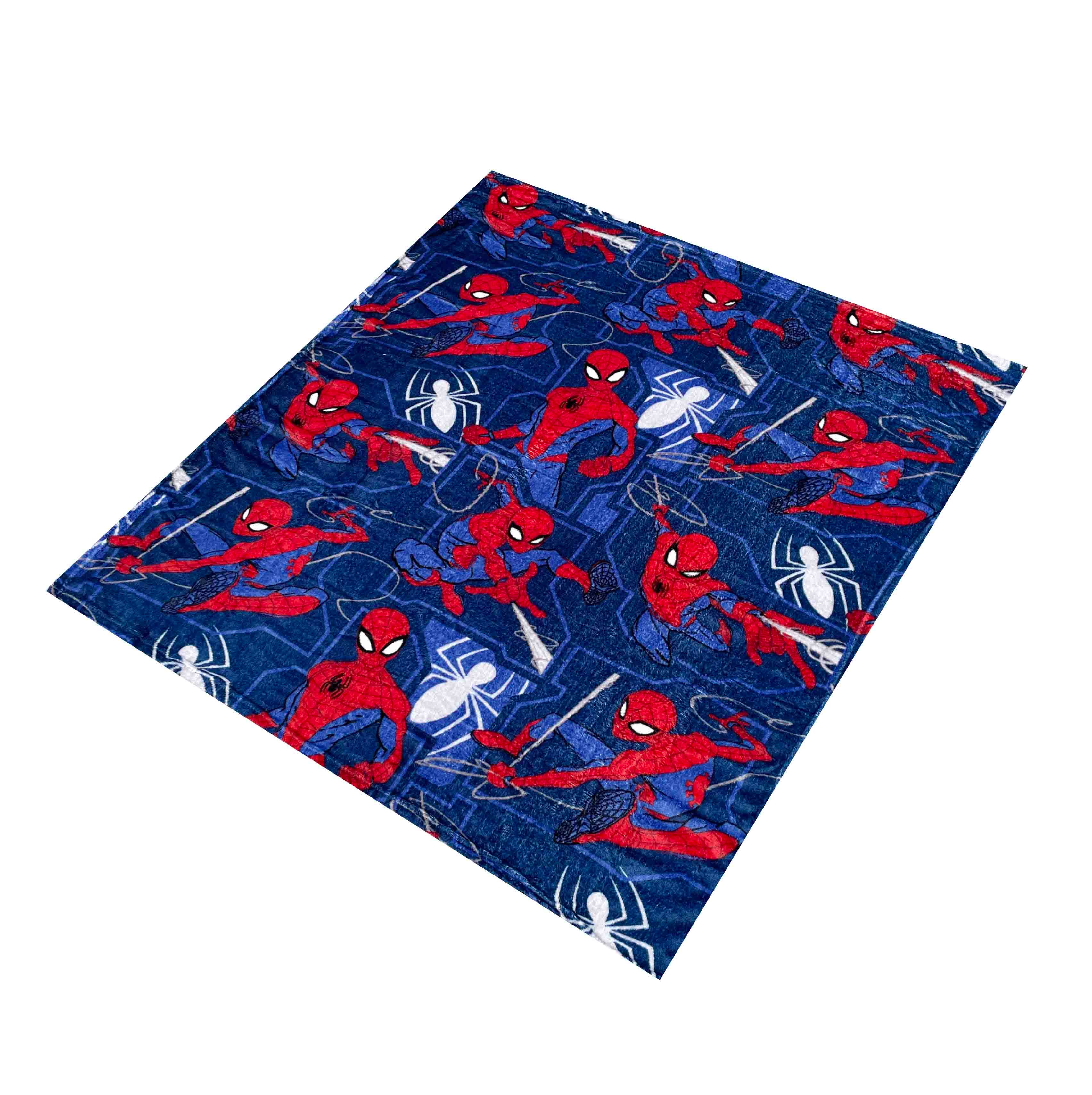 home mart goods - Wholesale Throw Blanket - Spiderman Blue Red Soft Throw Sofa Picnic Blanket 40"x50"2