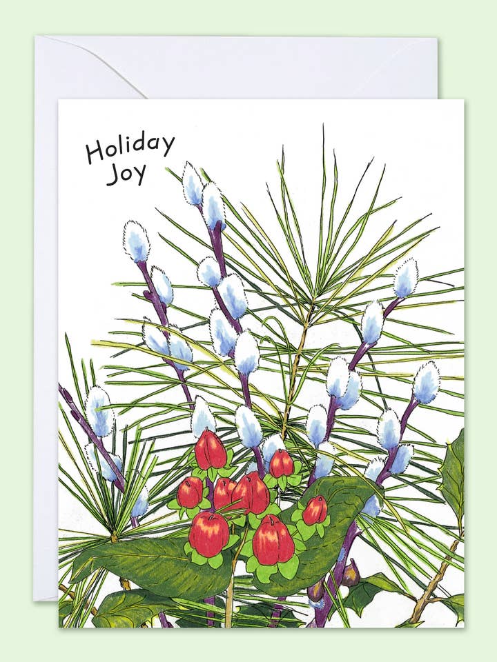 Card - Christmas - Holiday Joy for wholesale by Vivid Cottage